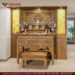 Bàn Thờ Đứng Truyền Thống Chất Liệu Gỗ Đẹp Cho Mọi Nhà