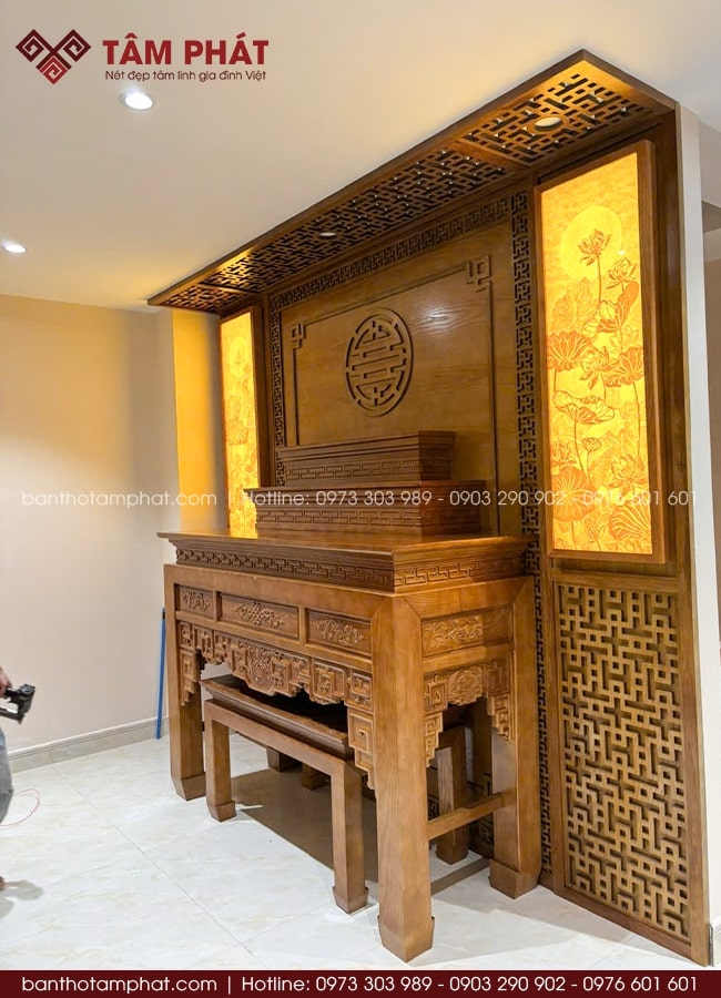 Lắp Ráp Bàn Thờ Chuẩn Chuyên Nghiệp Tại Nhà
