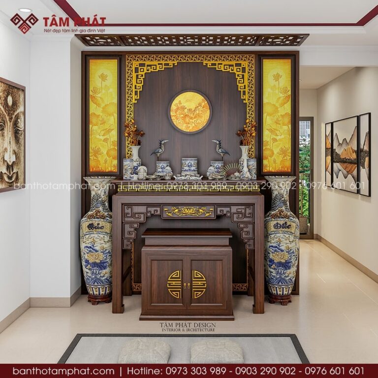 Mẫu Bàn Thờ Gia Tiên Đẹp