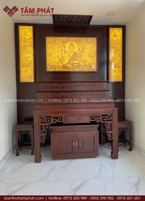 Loại Gỗ Phổ Biến Dùng Làm Bàn Thờ Ở TPHCM