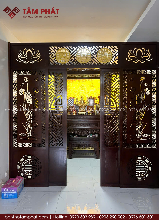 Mẫu Bàn Thờ Phật Đẹp Phù Hợp Với Tuổi Gia Chủ