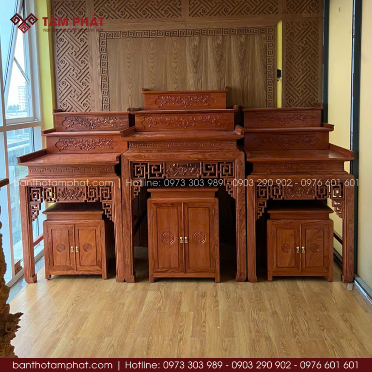 Bàn Thờ Phật Tại Gia Đẹp Mang Lại Cảm Giác Trang Nghiêm