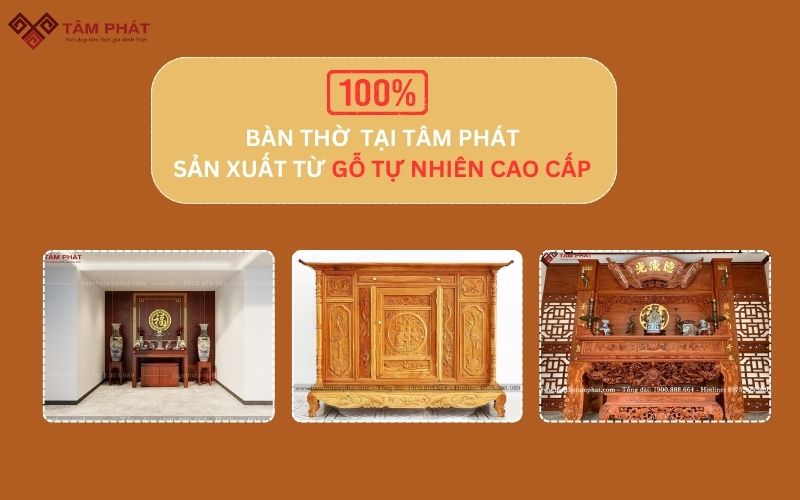 Giá Bàn Thờ Phật Chất Liệu Gỗ Phù Hợp Không Gian Tại Nhà