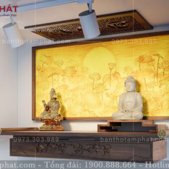 Hướng Đặt Bàn Thờ Phật Quan Âm Theo Mệnh Chủ Nhà