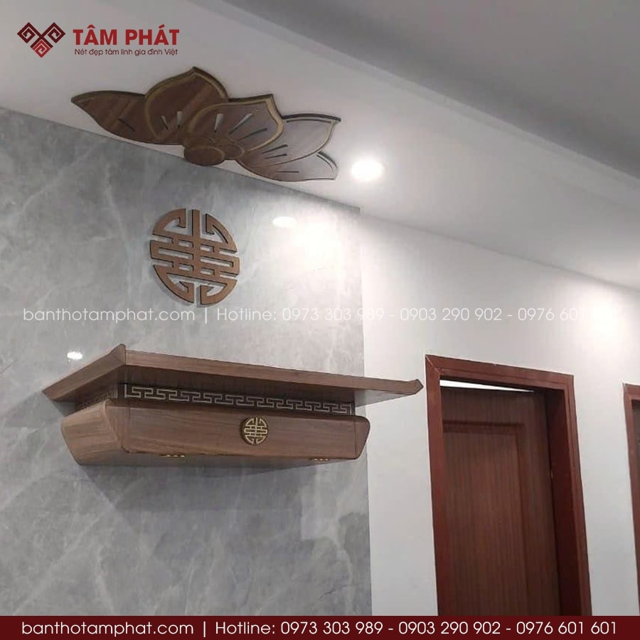Vị Trí Bàn Thờ Treo Tường Theo Hướng Đặt Theo Phong Thủy Trong Nhà