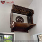 Tâm Phát nhận đặt đóng mẫu bàn thờ TT2228 theo yêu cầu riêng của gia chủ.