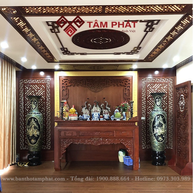 Bàn Thờ Phật Hiện Đại Các Mẫu Mới Nhất Tại Tâm Phát