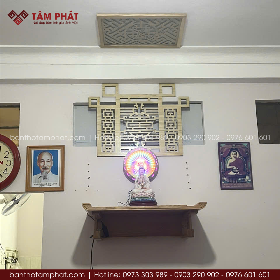 Cách Bố Trí Bàn Thờ Phật Tại Nhà Cho Gia Chủ Mệnh Thủy