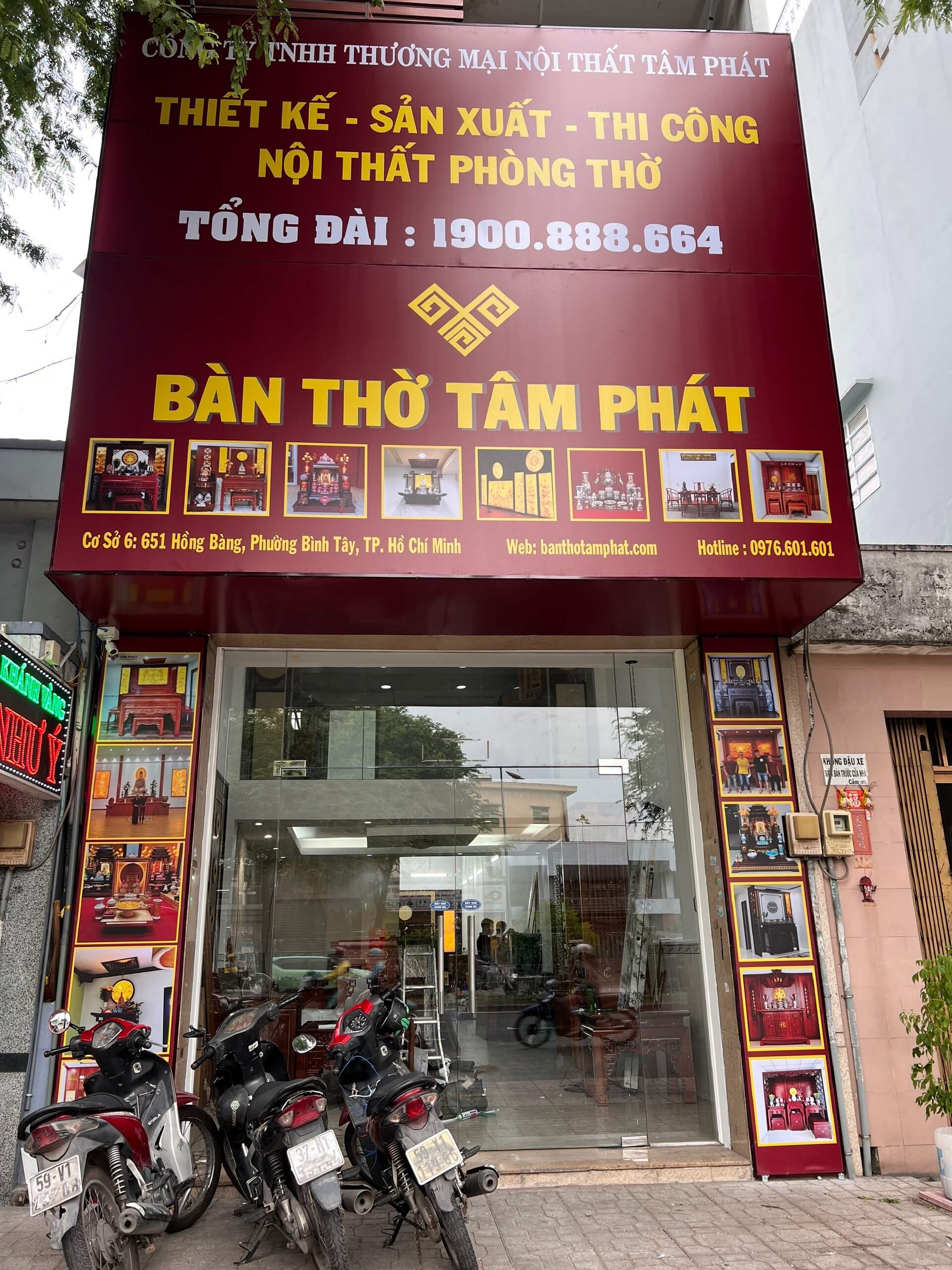 Mẫu Bàn Thờ Phật Đa Dạng Kích Thước Tại Hệ Thống