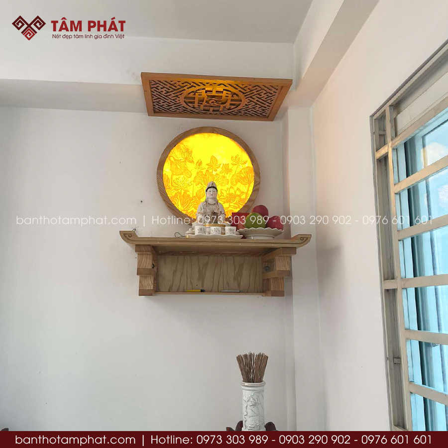 Bàn Thờ Phật Đẹp Bán Sẵn, Mẫu Mã Đa Dạng, Chất Liệu Gỗ Tự Nhiên