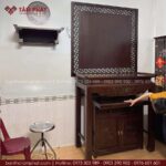 Mẫu bàn thờ đứng BT-1708 vững chắc, phù hợp với mọi không gian nhà cửa.
