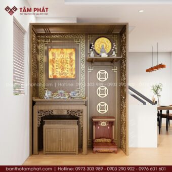 Mẫu Bàn Thờ Gỗ Thờ Tổ Tiên