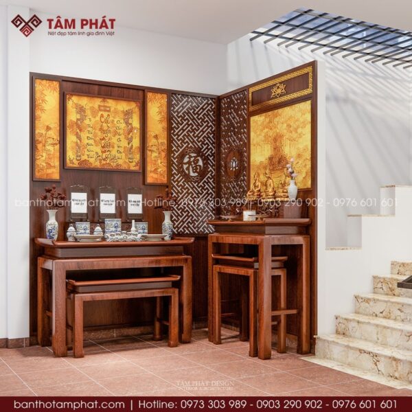 Thiết kế phù hợp không gian, đáp ứng nhu cầu của gia chủ.