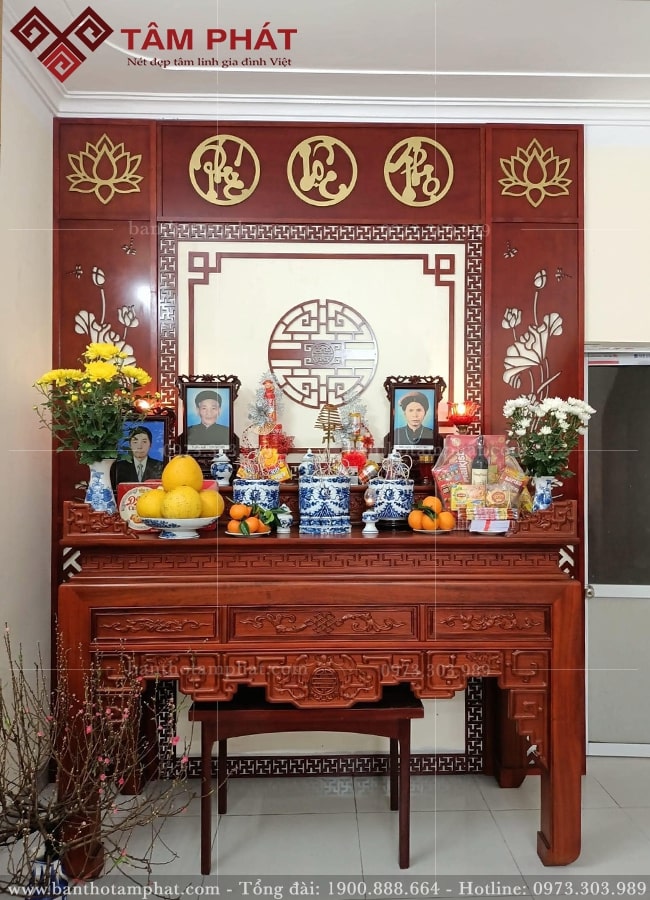 Phong Cách Trang Trí Phòng Thờ Gia Tiên Kiểu Hiện Đại