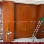 Tâm Phát hoàn thiện chi tiết của phòng thờ BT-1721.