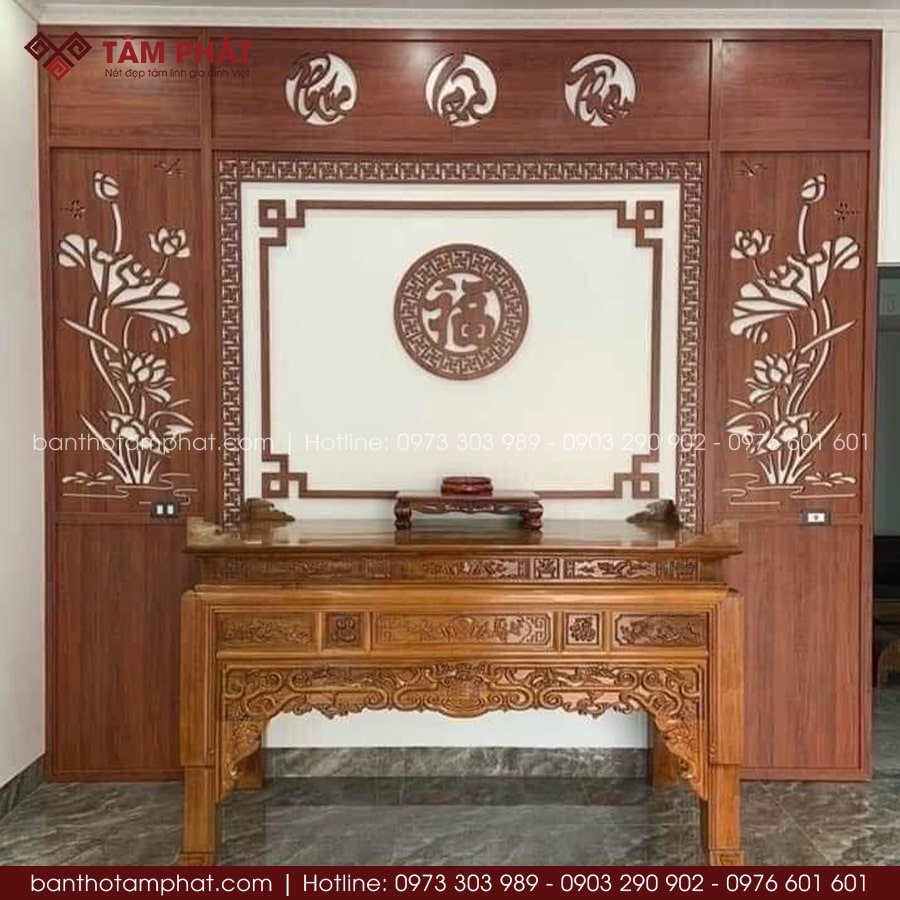 Bộ hoành phi Phúc Lộc Thọ tượng trưng cho may mắn – tài lộc – trường thọ.