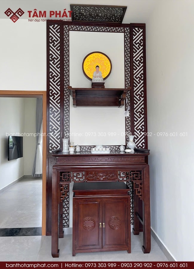 Góc thờ nhỏ đơn giản mẫu BT-1747
