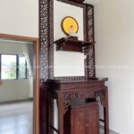 Kiểu bố trí phòng thờ theo lối Thượng Phật Hạ Linh chuẩn phong thủy, tiết kiệm diện tích.