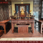 Phòng thờ Phật cao cấp