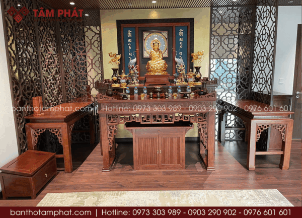 Phòng thờ Phật cao cấp