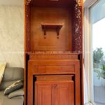 Phòng thờ chung cư đơn giản tại phòng khách mẫu BT-1755