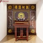Tứ tự " Uống Nước Nhớ Nguồn" biểu thị lòng biết ơn, không quên cội nguồn, mong con cháu ghi nhớ công ơn của ông bà tổ tiên.