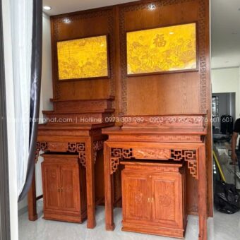 Ưu tiên phong cách nội thất thờ tự đơn giản, hiện đại.