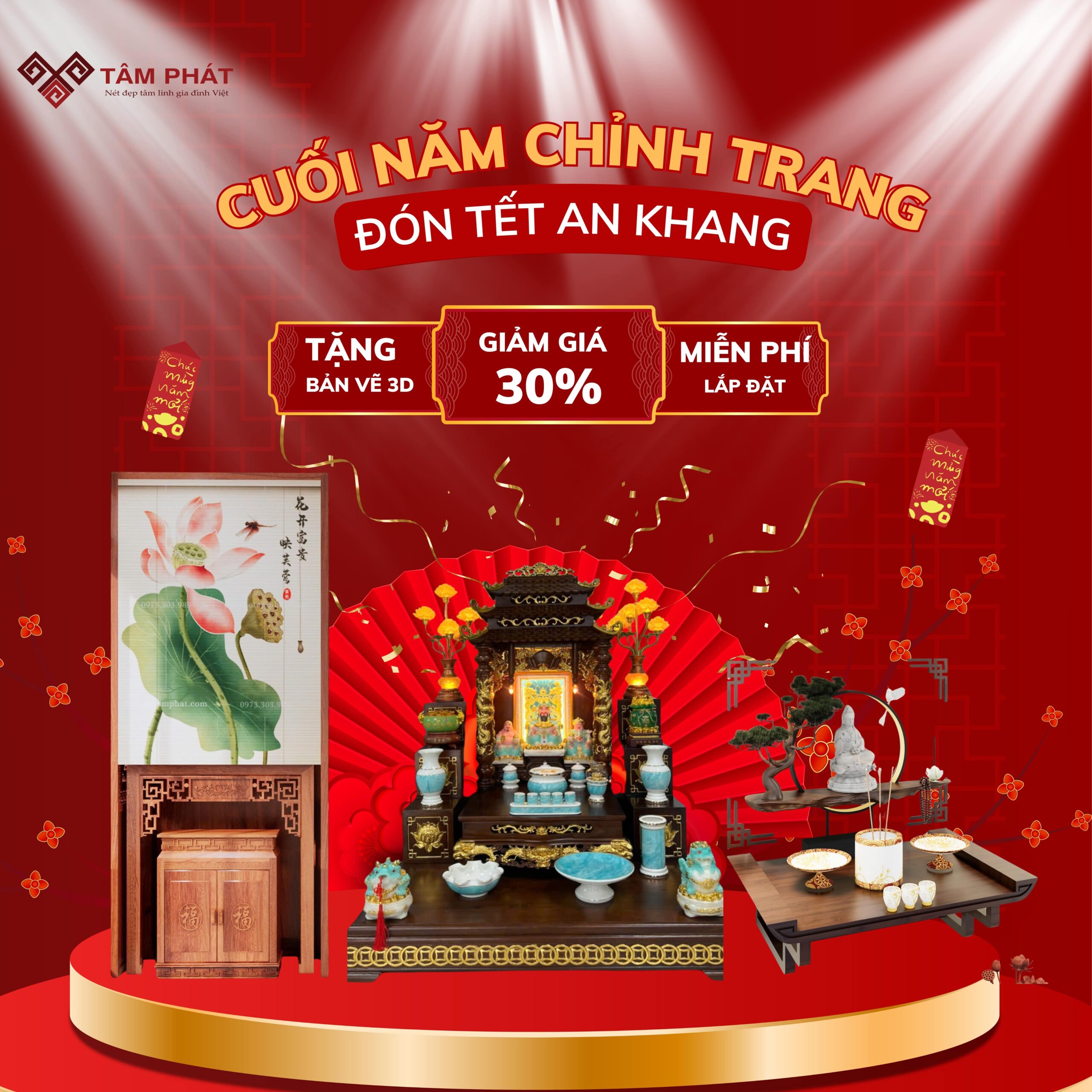 CHƯƠNG TRÌNH KHUYẾN MÃI: "CUỐI NĂM CHỈNH TRANG - ĐÓN TẾT AN KHANG"