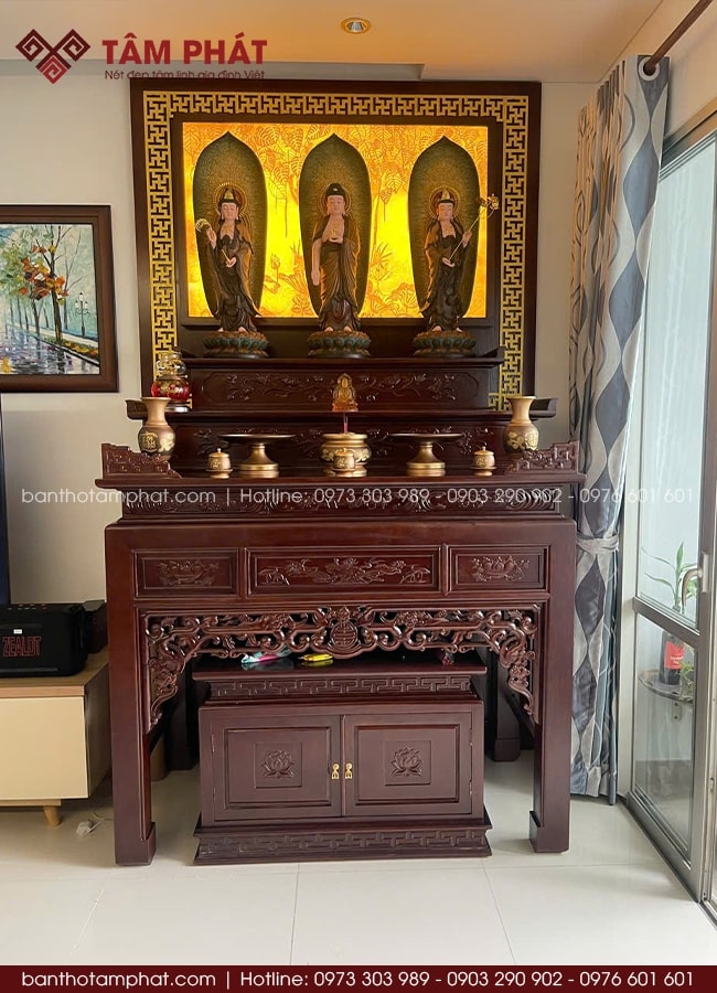 Mẫu Bàn Thờ Đẹp Tại Cửa Hàng Tâm Phát