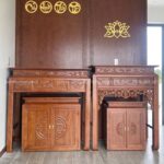 Bàn thờ Phật cao hơn bàn thờ Gia Tiên, chuẩn yếu tố phong thủy, tránh phạm húy đến thần linh.