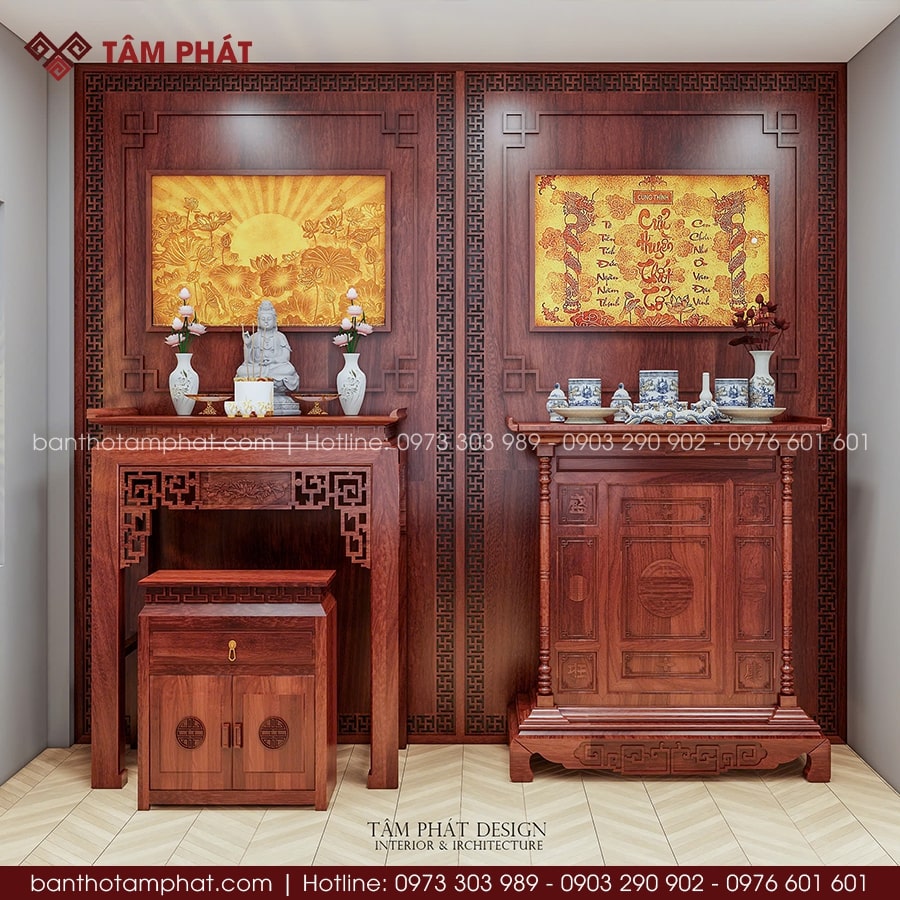 Mẫu Bàn Thờ Được Sử Dụng Nhiều Nhất Trong Thờ Cúng