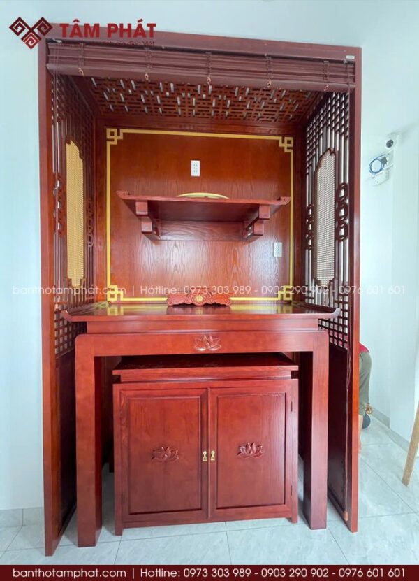 Phòng thờ 2 tầng hiện đại mẫu BT-1787