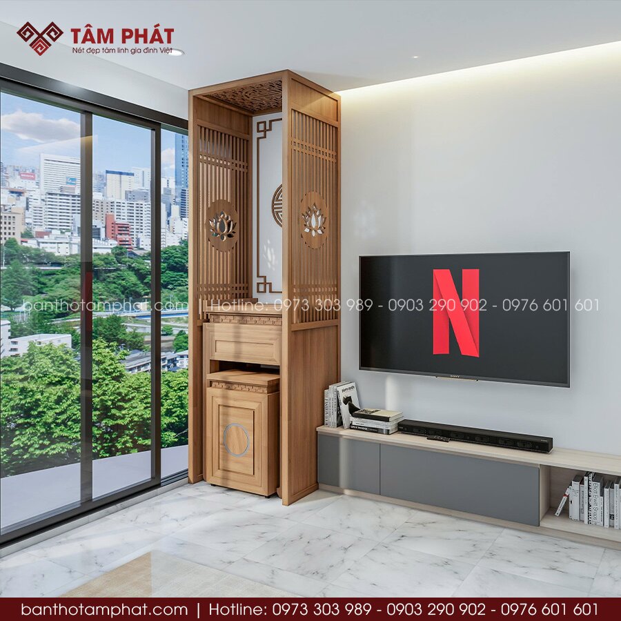 Thiết kế hiện đại phù hợp với nội thất nhà cửa.