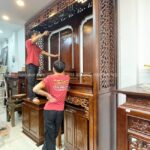 Mỗi chi tiết đều được đội ngũ kỹ thuật Tâm Phát lắp đặt, điều chỉnh sao cho khớp bản vẽ nhất.