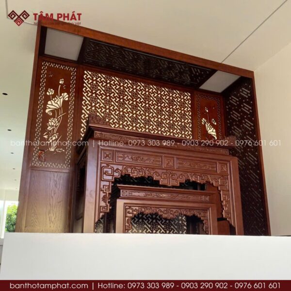 Đảm bảo công năng, chất lượng, phong thủy tốt, giúp gia chủ có nơi thờ tự vững bền phúc đức.