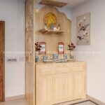 Phương án 3D xem trước không gian thờ tự, hạn chế những sai sót khi thi công.