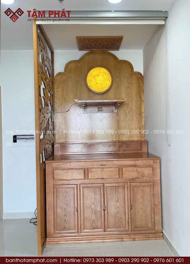 Chất liệu gỗ tốt, bền bỉ với thời gian.