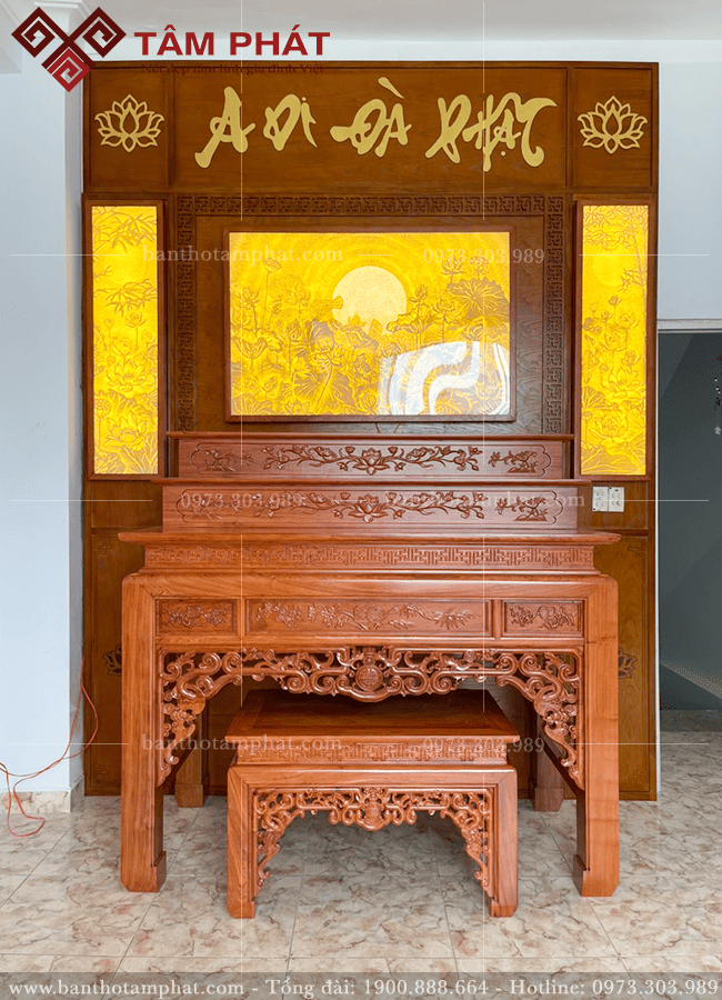 Mẫu phòng thờ Phật A Di Đà Mẫu phòng thờ Phật A Di Đà