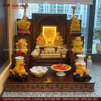 Combo bàn thờ Ông Địa hiện đại BTT-3030