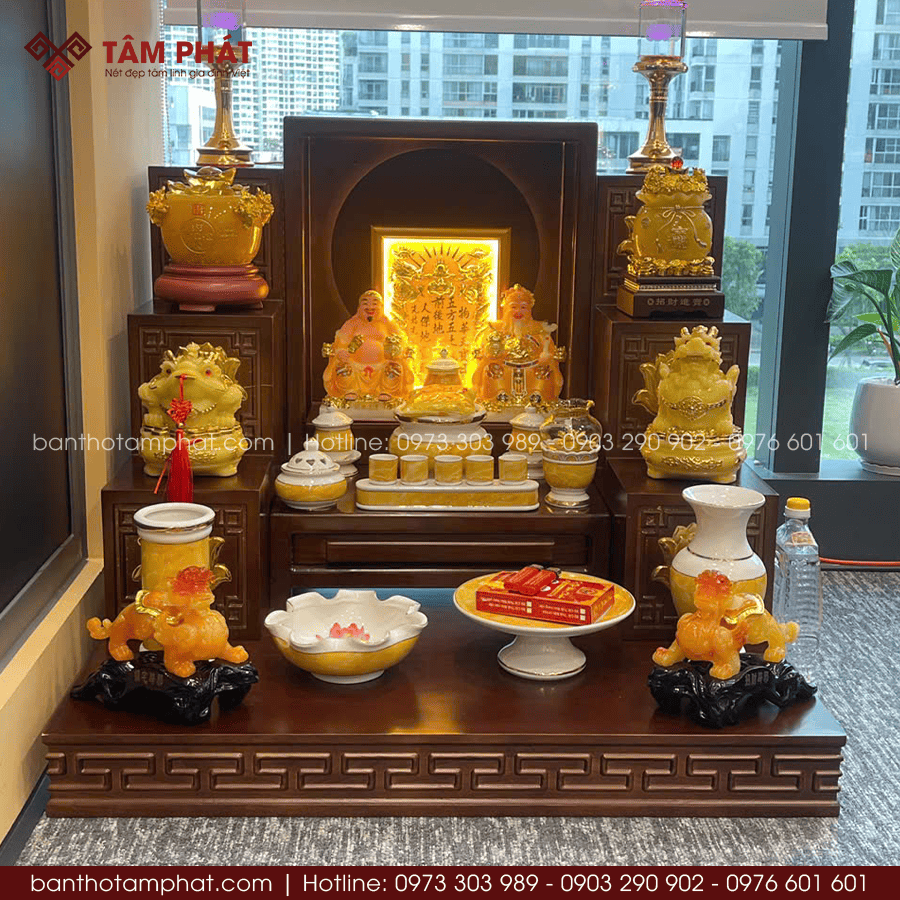 Combo bàn thờ Ông Địa hiện đại BTT-3030