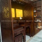 Từng chi tiết đều được tính toán kỹ để vừa đẹp mắt lại không bị rối hay bí không gian.