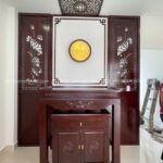 Phòng thờ hoa sen BT-1799 phù hợp với mọi không gian nhà cửa, hợp gu mọi gia chủ yêu thích sự tối giản, không cầu kỳ.