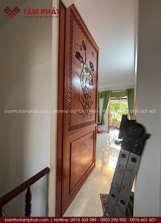 Tâm Phát luôn đồng hành cùng gia chủ trong suốt quá trình sử dụng không gian thờ.