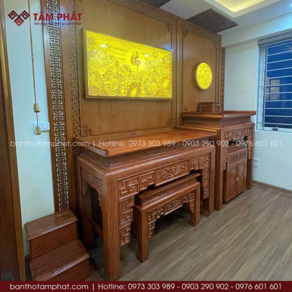 Phù hợp cho nhà phố, biệt thự, phòng thờ riêng, phòng thờ Phật và Gia Tiên.